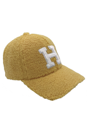 Letter H Sherpa Baseball Cap