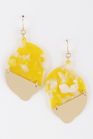 Lemon Mold Earrings 9DBD1
