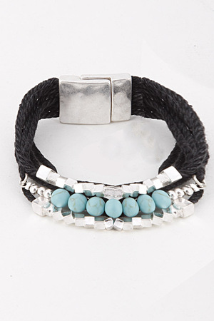 Double layered Beaded Bracelet 5HCA4