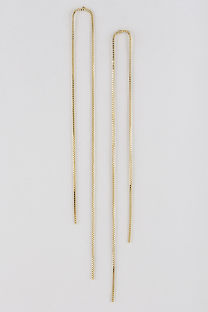 Metallic Fashionable Earrings 7FBH9