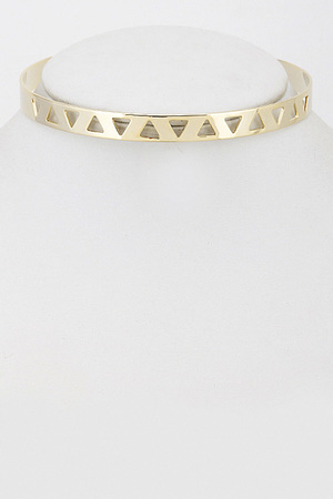 Triangle Pattern Cuff Bracelet 5KBA3